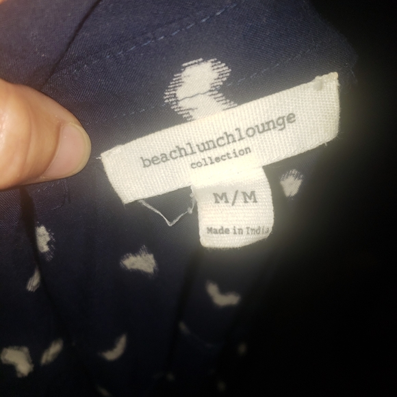 Beachlunchlounge m flowy viscose shirt dress bubbling love hearts sleeveless - Picture 7 of 7